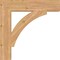 Ekena Millwork Thorton Block Smooth Bracket, Western Red Cedar, 5 1/2"W x 30"D x 30"H BKT06X30X30THR05SWR - alternate 3